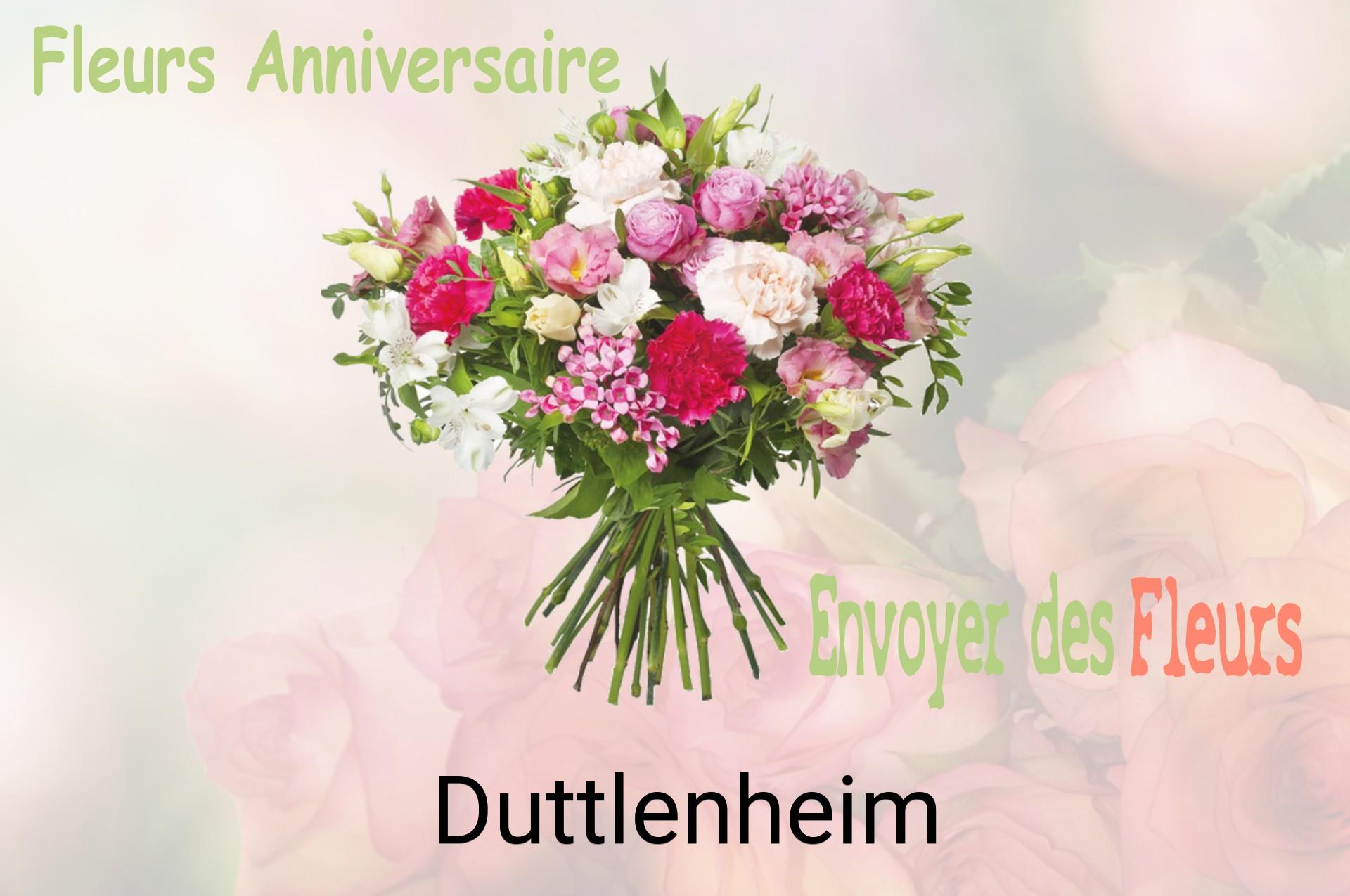 Bouquet de fleurs d’anniversaire livré à Duttlenheim
